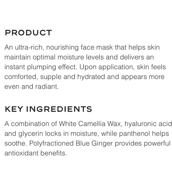 Chanel HYDRA BEAUTY CAMELLIA REPAIR MASK Multi-Use Hydrating Comforting Mask - Picture 3 of 3